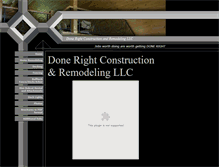Tablet Screenshot of donerightwebsite.com